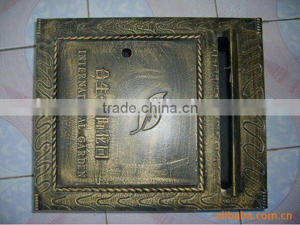 cast aluminium mailbox