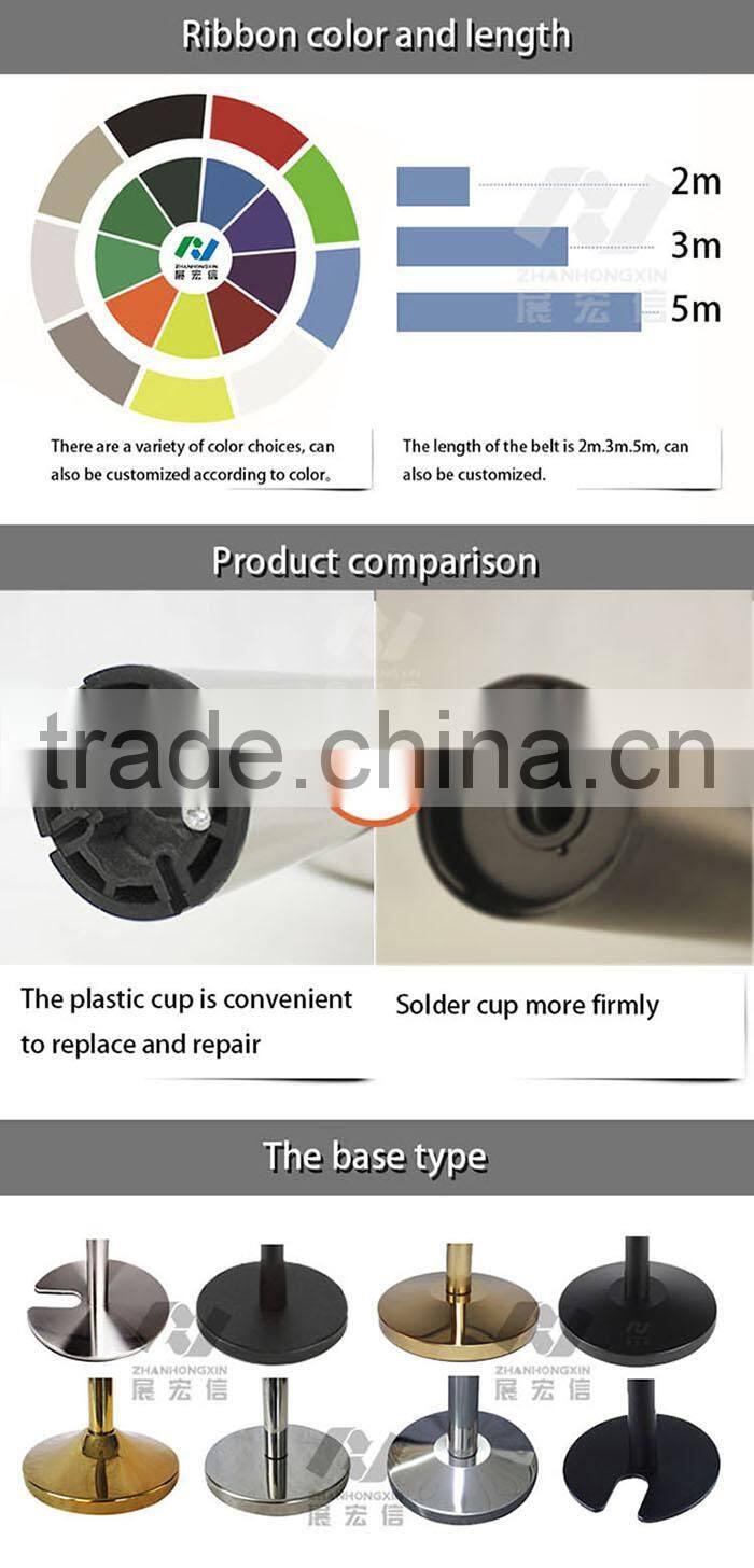 Various styles hot sell belt barrier frame