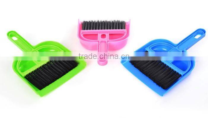 2014 new computer plastic cleaning brush Dustpan and broom wholesale