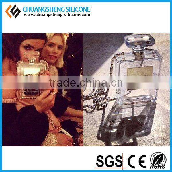 Luxury diamond Rhinestone Perfume Bottle Case for iPhone 6 / 6 plus/ 4 4S 5 5S for Samsung S4 Note 2/3 Mobile phone covers