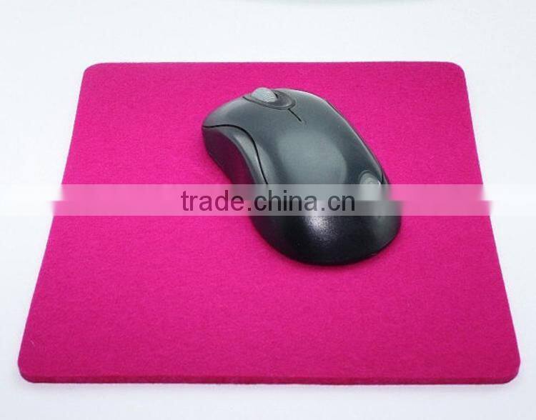colorful shaped wool felt mouse pad