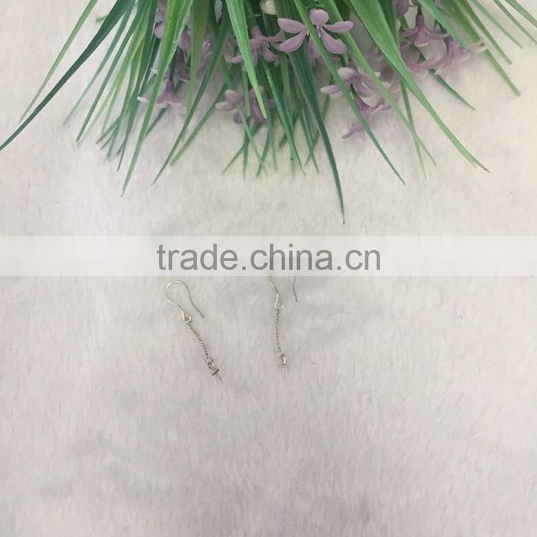 40mm 925 sterling silver jewellery earring components