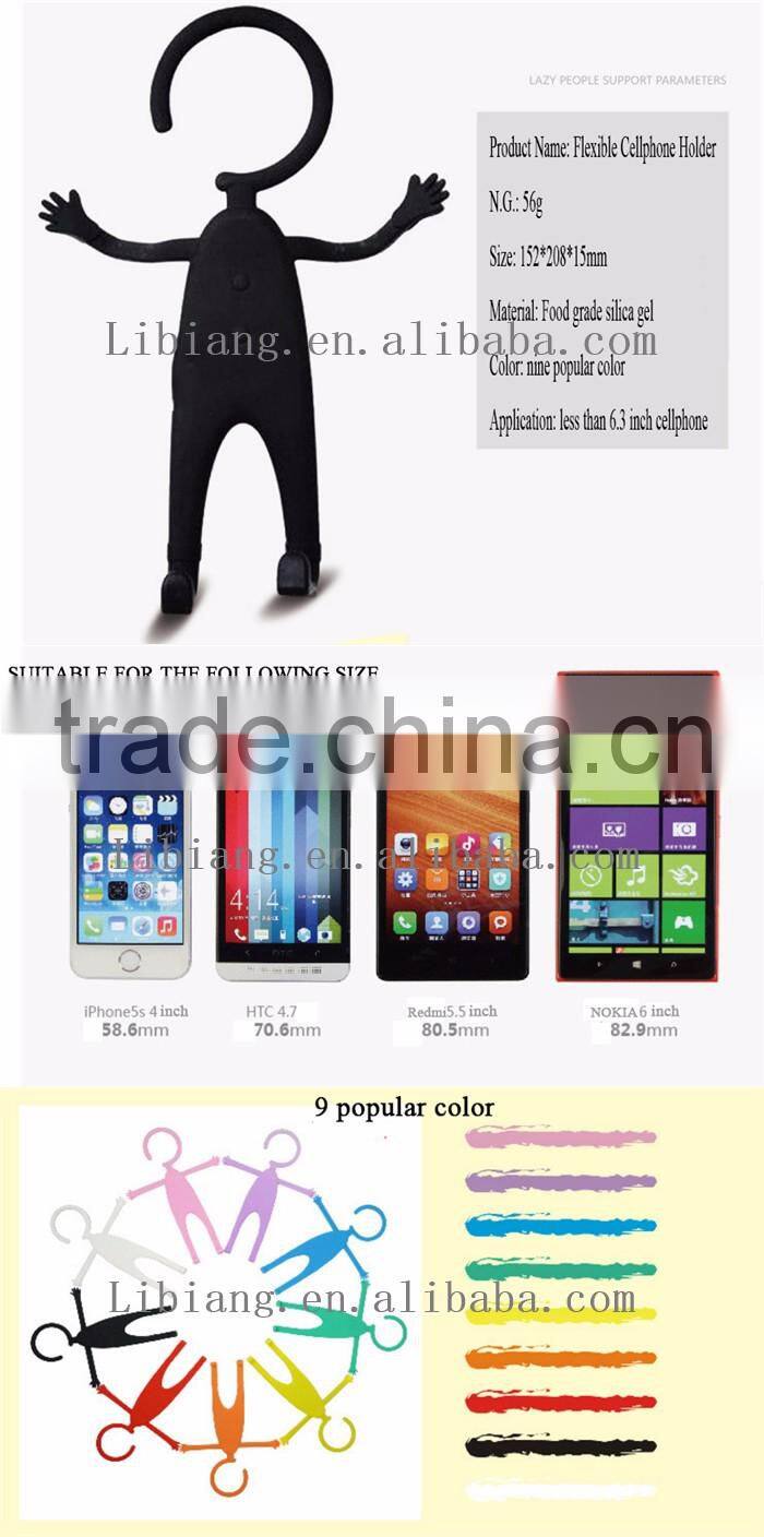 Universal multifunction flexible cellphone holder