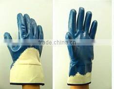 Sunnyhope Heavy duty safety cuff nitrile gloves powder free