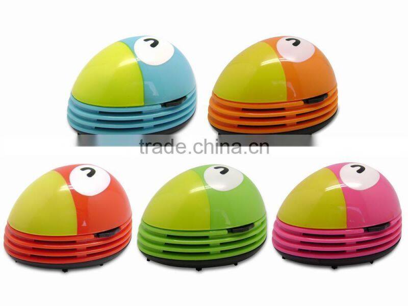 Mini big mouth bird design desk vacuum cleaner