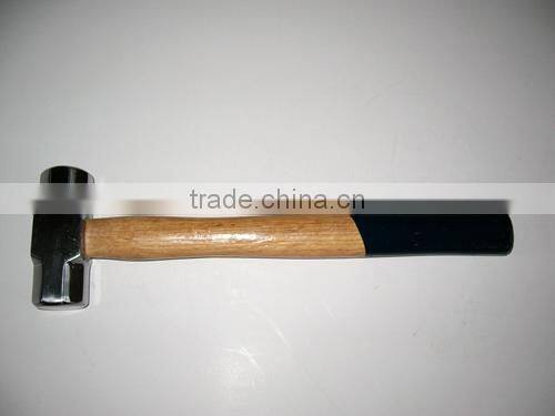 2lB forged sledge hammer with wooden handle