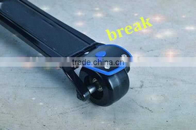 2015 hot selling travel luggage suitcase scooter