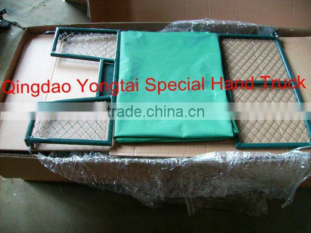 Steel Mesh Garden Wagon Cart