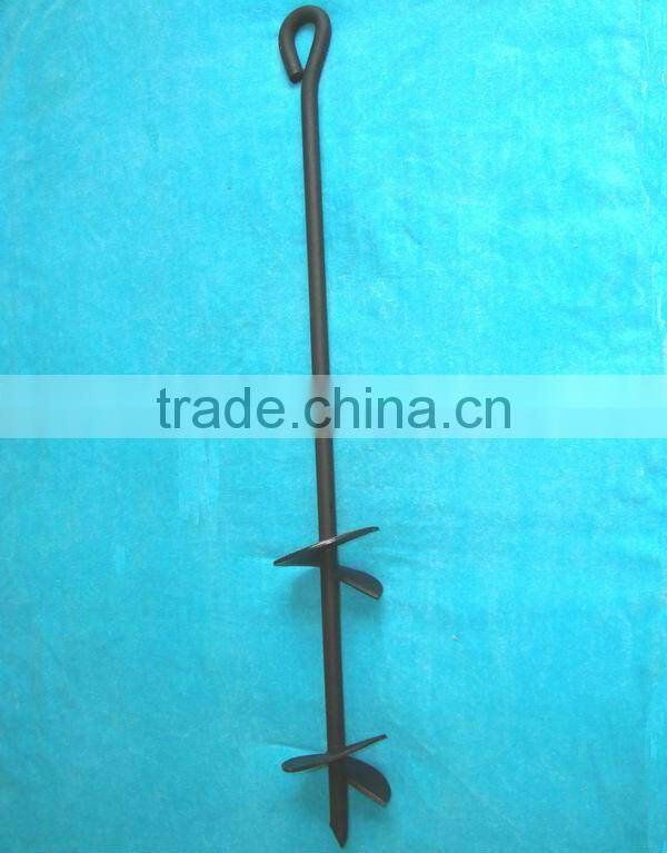 Double Helix Earth Anchor