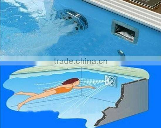 stainless steel portable swim training jet swim pool spa product wave pool