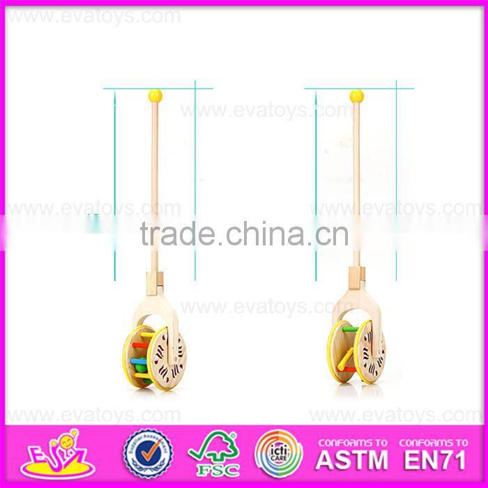 2016 Lovely baby wooden pull line toy W05A022