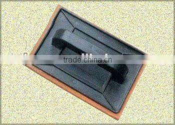plastic handle and plate orange sponge plastering trowel
