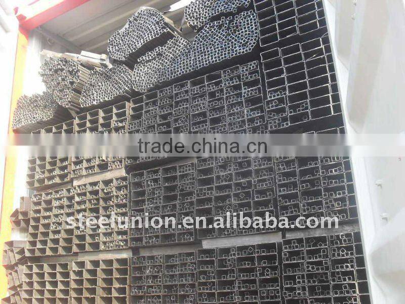 Galvanized square tube / steel hollow tube / black square pipe