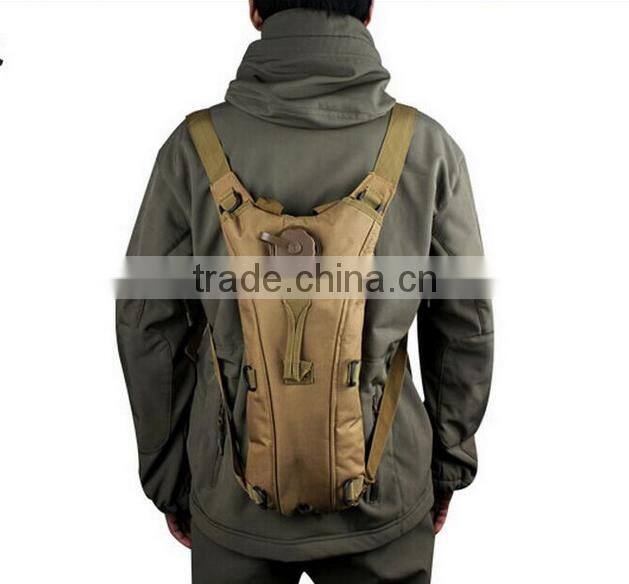 Multi camo hydration backpack tactical 2L hiking military hydration pack