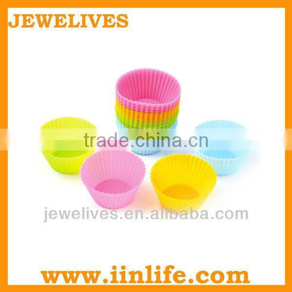 New design heat resistant silicone cake mould cookie cup