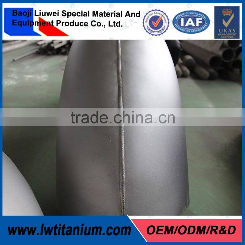 (1/2-48") Gr2 180 Degree Titanium Pipe Fitting Elbows