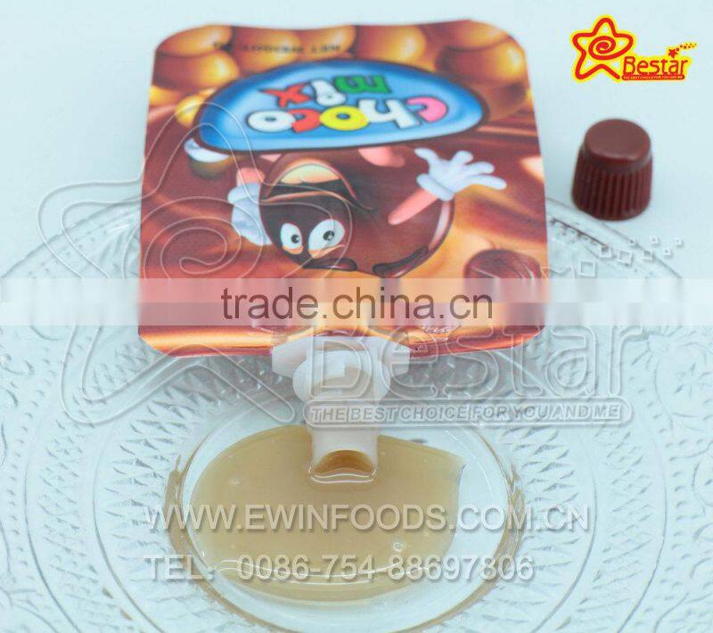 Chocolate Flavor Jelly Jam Candy/ Liquid Candy