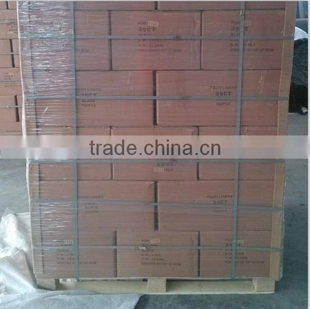 plastic sleeve tray for fruit