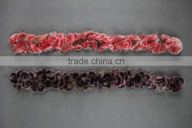 High Quality Knitted Rex-Rabbit&Fox Scarf