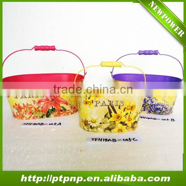 Hot Selling Square Metal Plant Flower Pots