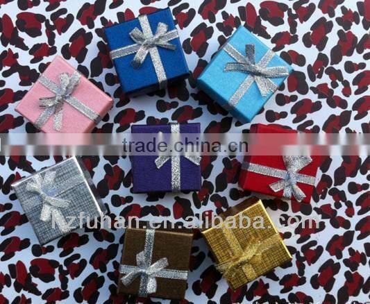 Customized ring box ,Pearl paper jewllery box