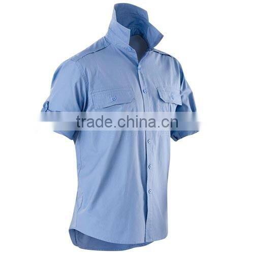 100% cotton Workwear Ripstop shirts Long Sleeve AeroCool Work Shirts