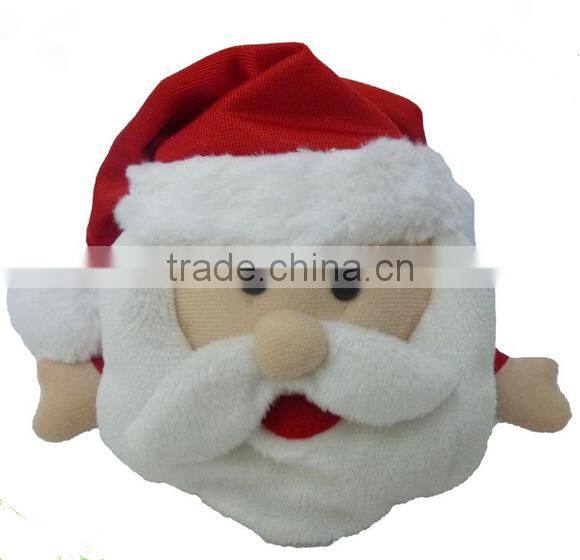 snowman head decoration christmas kids big plush snowman head