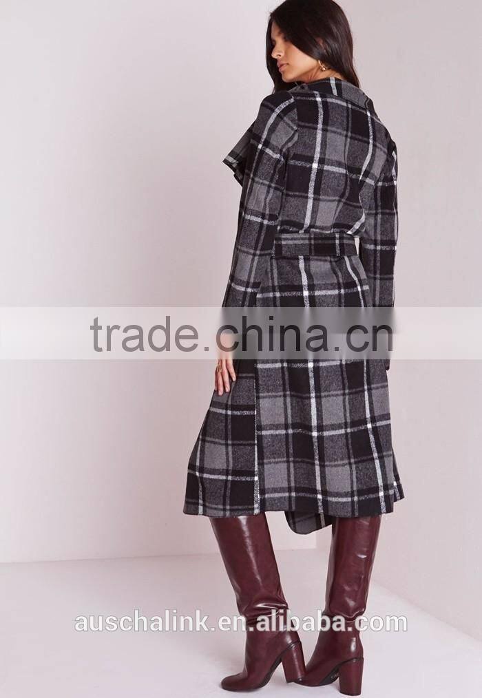 ladies fancy printed longline waterfall winter coats