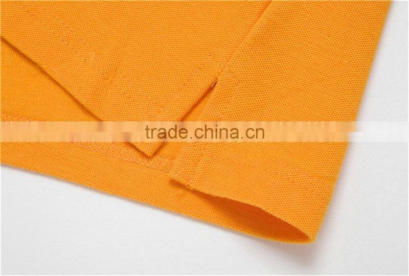 2017 100% cotton Breathable Customized Logo Printing Short Sleeve Mens Polo T Shirt