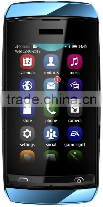 GSM Brand New Cellphone Asha with Camera 2MP Quad-band GPRS and WIFI