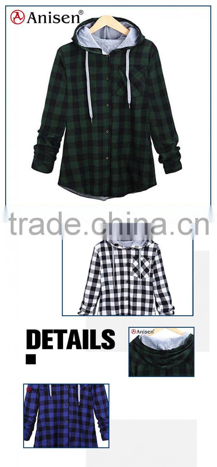 wholesale alibaba china fleece women plaids jacket