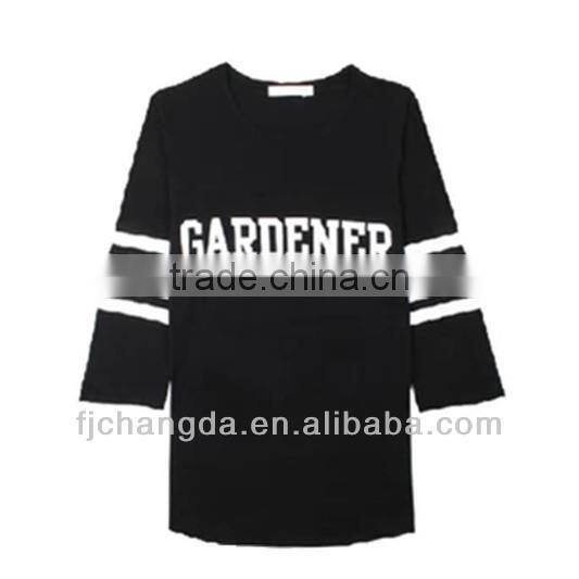 Mens blank urban casual baseball jersey wear wholesale