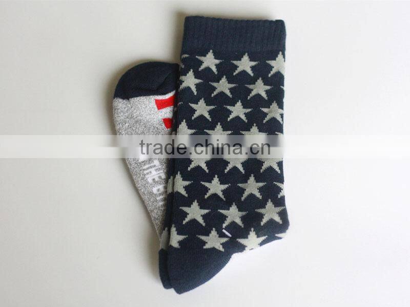 Cheapest custom design fashion tube printing socks