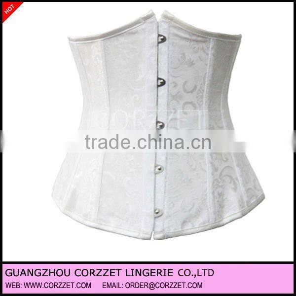 Wholesale new design fashion corset tops to wear out with Vara Bow Front