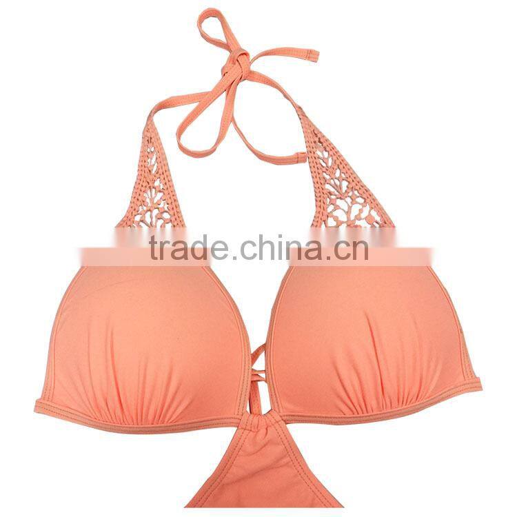 2017 latest design beachwear hot women sexy one piece swimsuit