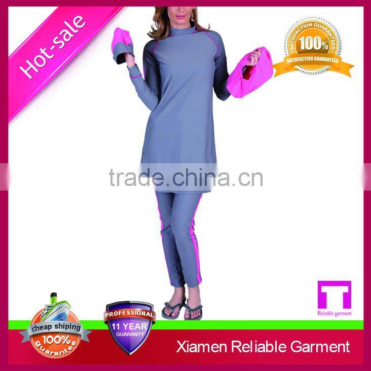 New products sexy muslim bikini swimwear