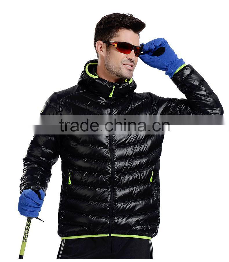 OEM service professional custom mens ultra-light down jacket