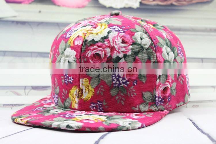 Woman Printing Big breasted Sunhat /Cotton Ladies Sports hats