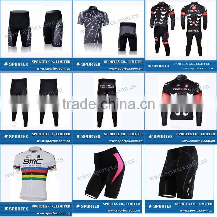 Functional Xiamen Sportex padded cycle short, padded cycling short, padded cycle shorts OEM#2428