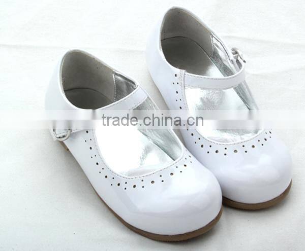 new design hot sales kids school leather shoes