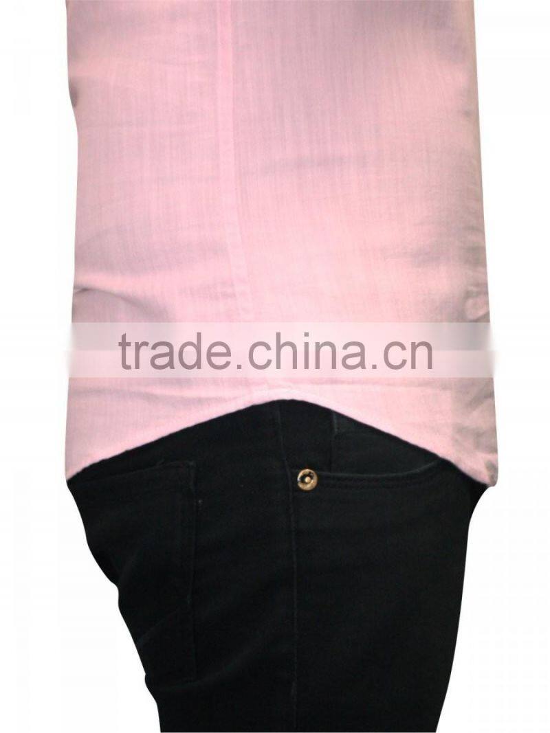 " Light Pink Casual Shirt "