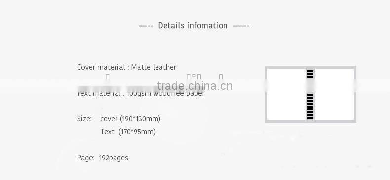 A6 PU cover agenda planner with elastic band loose leaf binding diary customizable planner