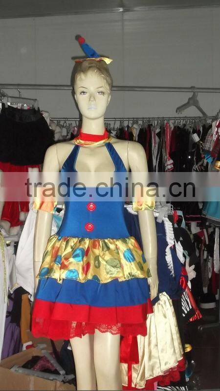 2016 Instyles Blue Elsa Costume Costplay Party Princess Girls Dresses Age 6-7