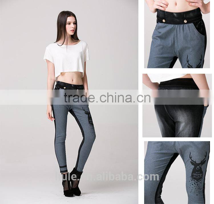 2014 Best selling slim women pants suit