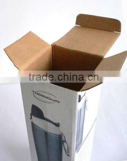 traveller's water bottle of E flute corrugated box