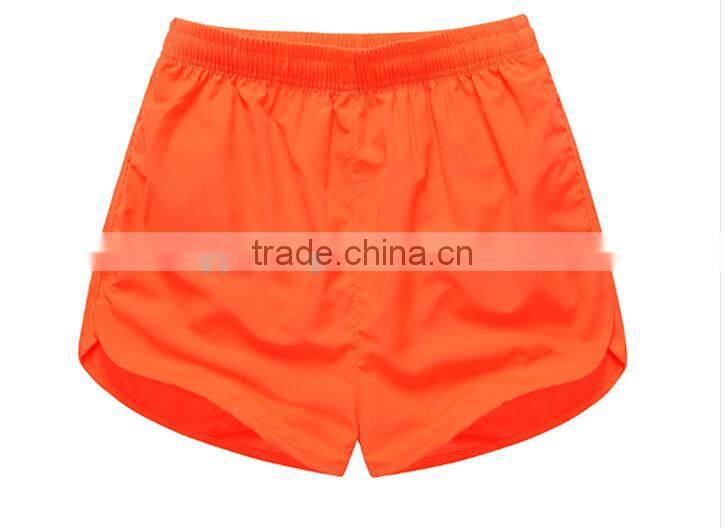 fashion quick dry men's casual beachwear,gym wear,sportswear fluorescent shorts running shorts/boxer