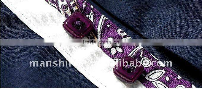 100% cotton contrast color slim fit fashion casual shirts for men