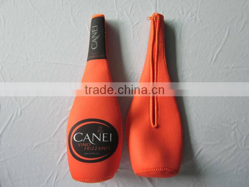 GR-B0328 newest neoprene bottle sleeve for champagne