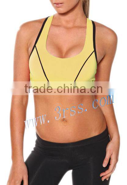 sexy gym yoga wear top