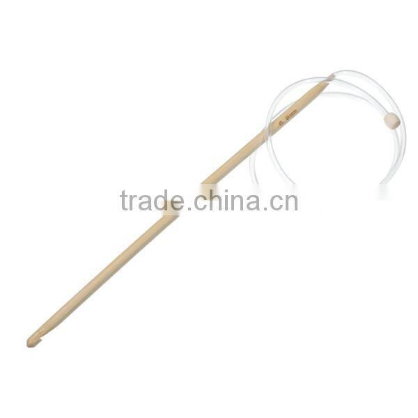 85cm(33.5") Bamboo Afghan Tunisian Crochet Hooks Needles 6.5mm, sold per packet of 1